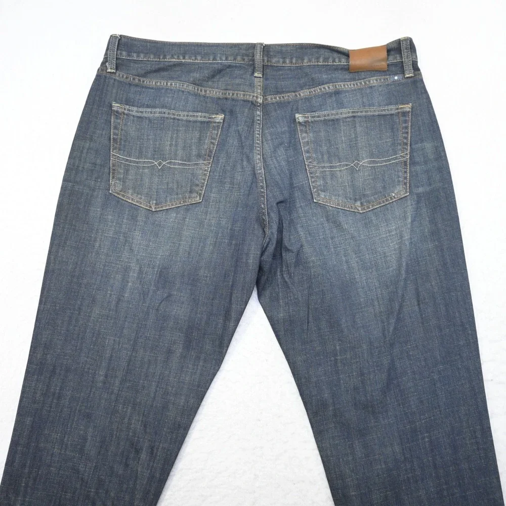Lucky Brand 221 Original Straight Stretch Denim Blue Jeans Mens Size 40 x 30**‎